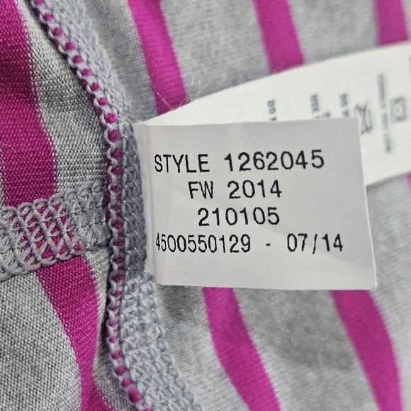 Under Armour Womens Yoga Pants Small Grey Pink Heatgear Soft Comfy Workout Gym - Picture 5 of 12